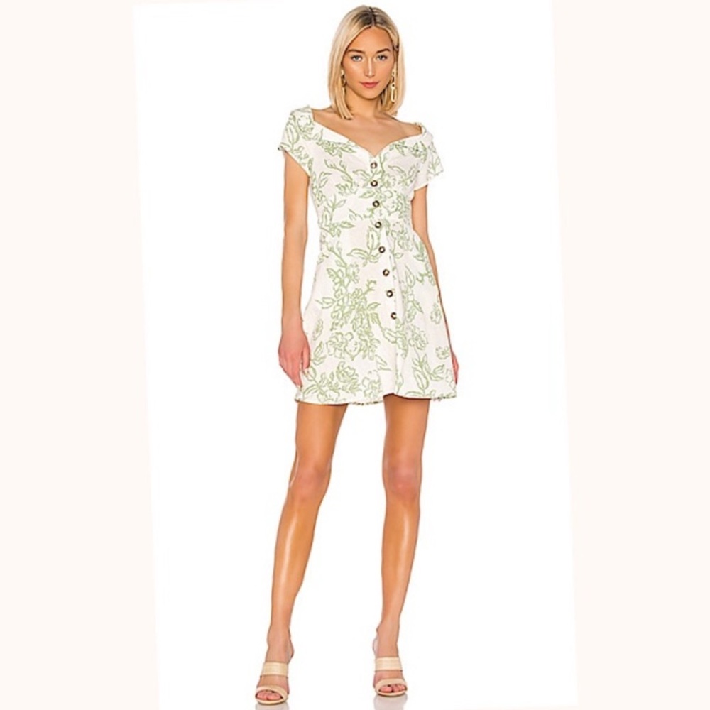 Free People A Thing Called Love Mini Dress